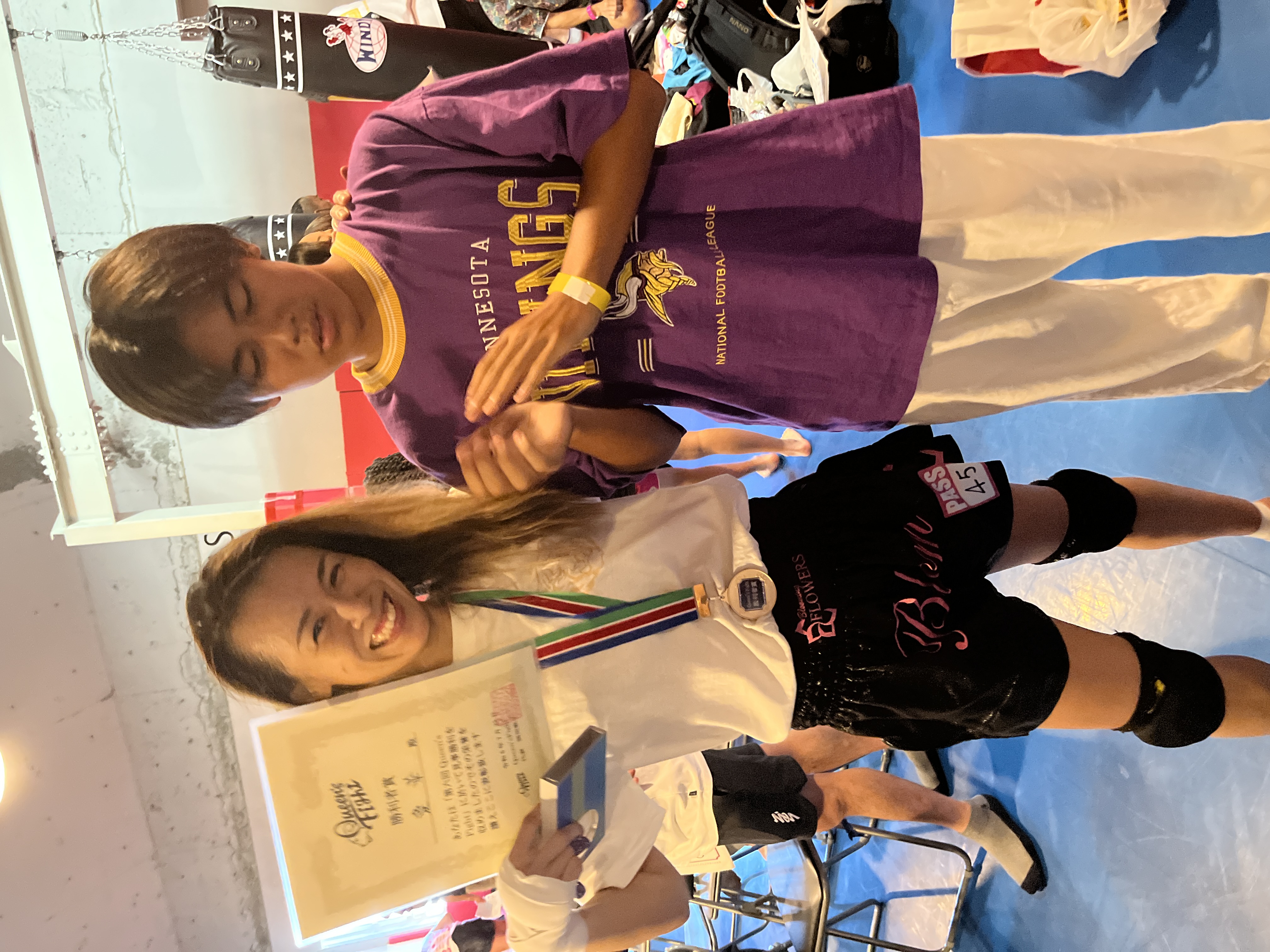 レディースクラスの練習風景