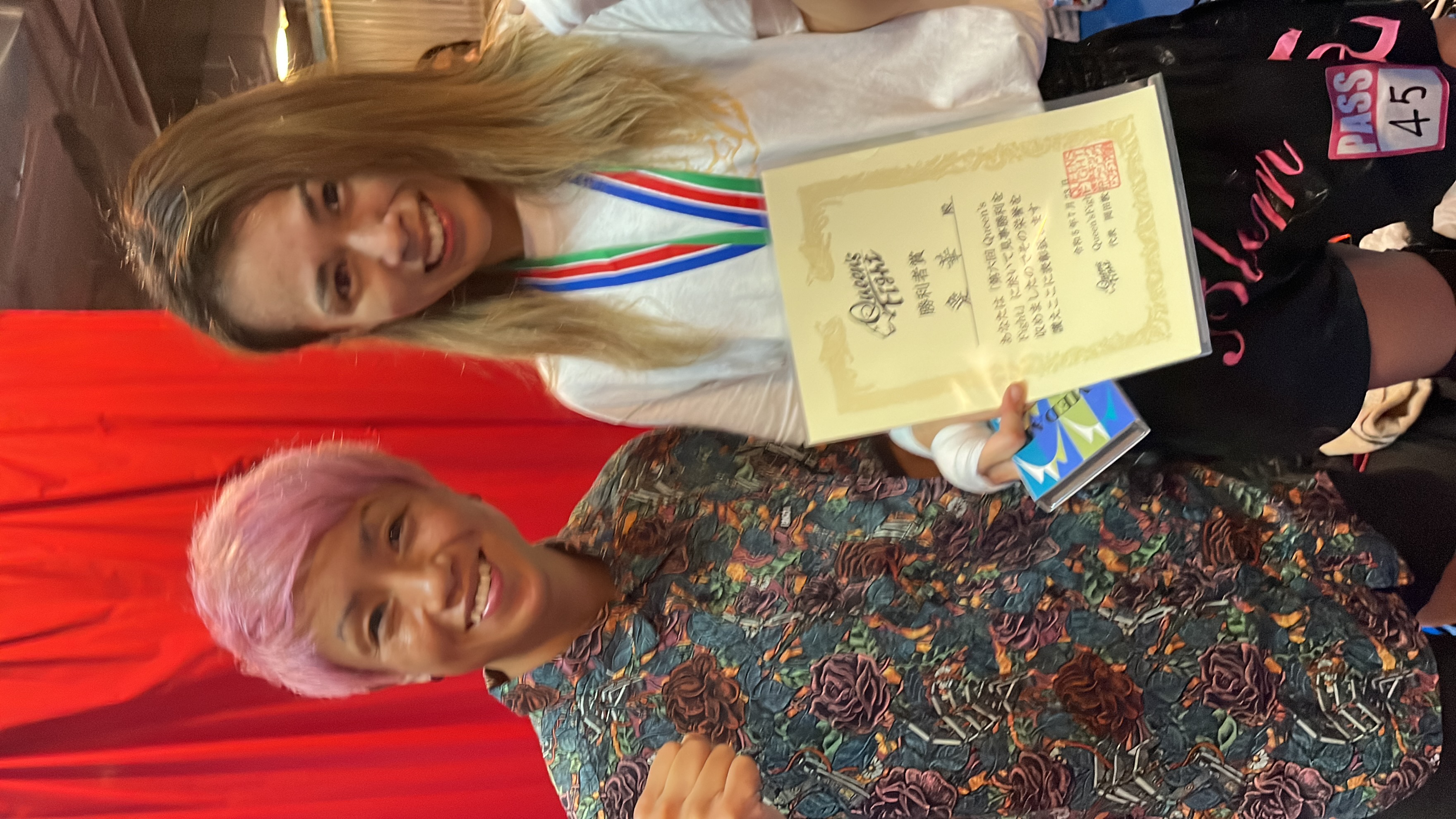 レディースクラスのトレーニング風景