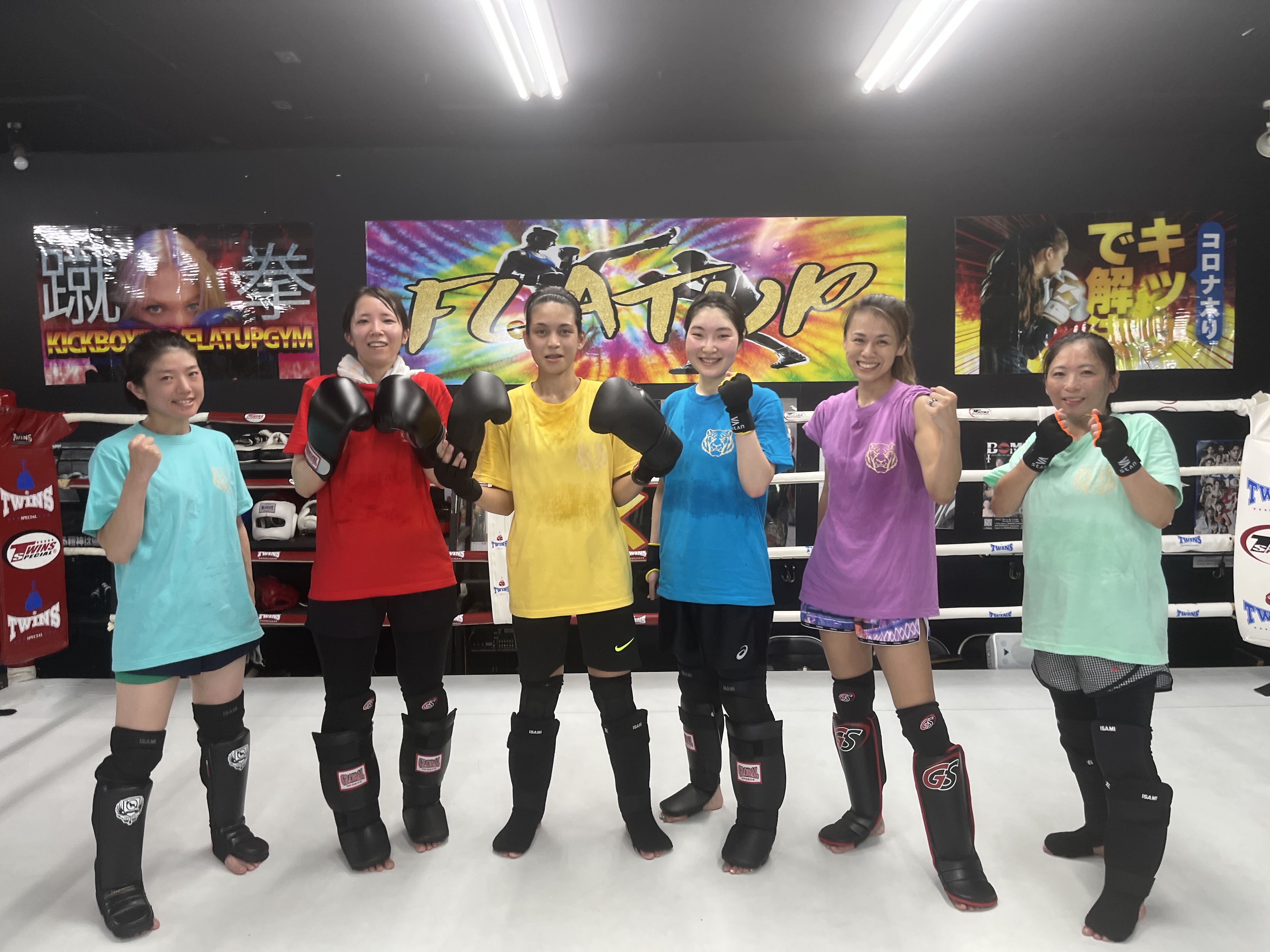 女性会員のトレーニング風景